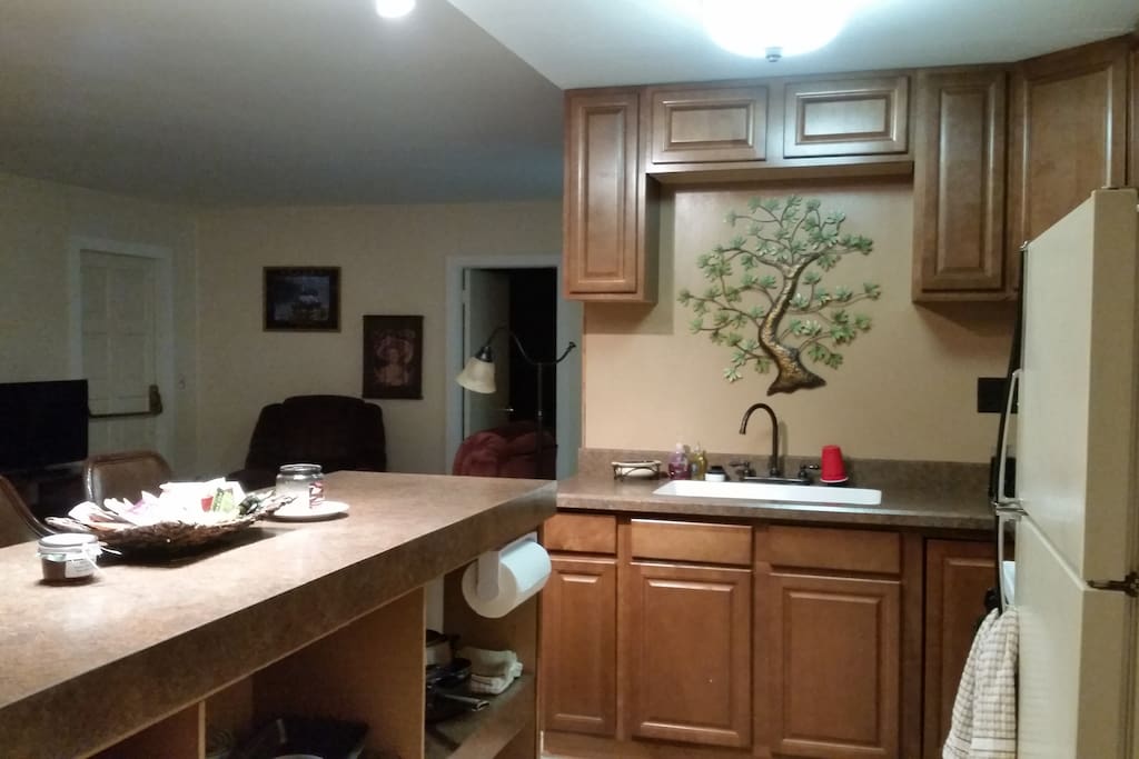More kitchen and red solo cup.