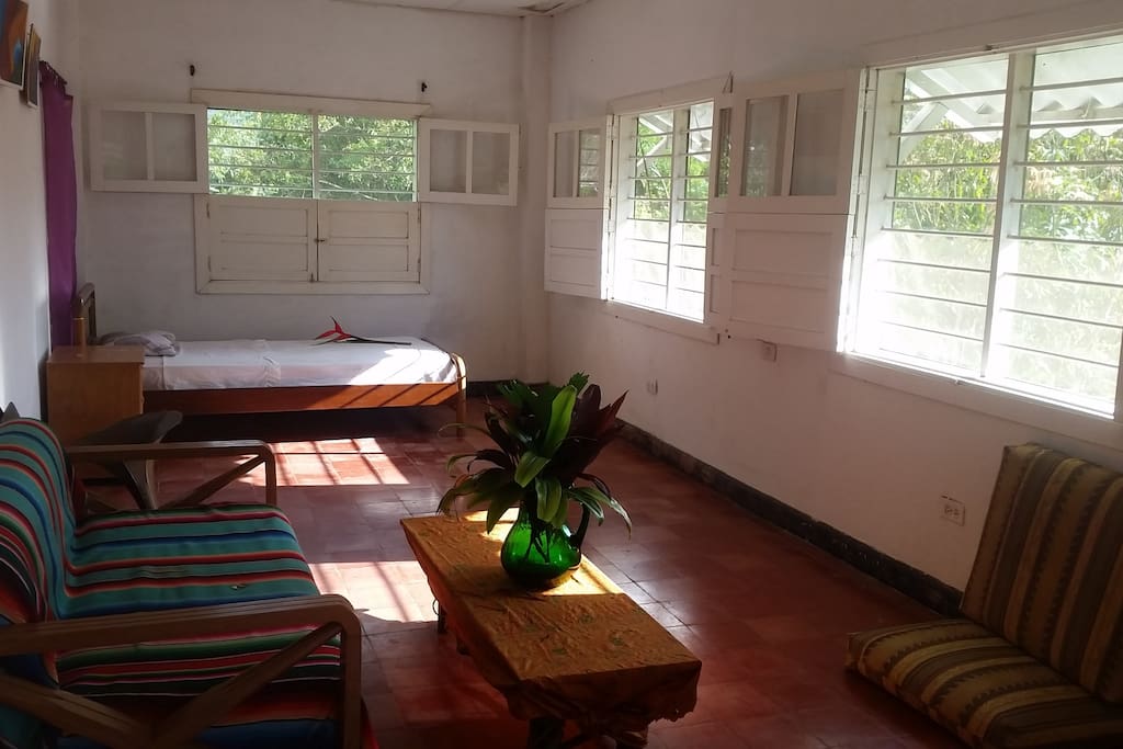 The bedroom