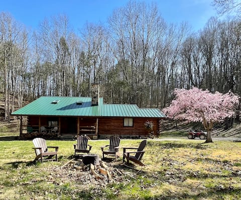 Creekside Cabin in the Mountains