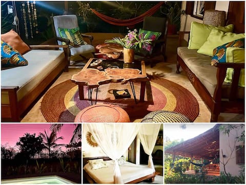 Family villa 300m²  wooded by the sea!