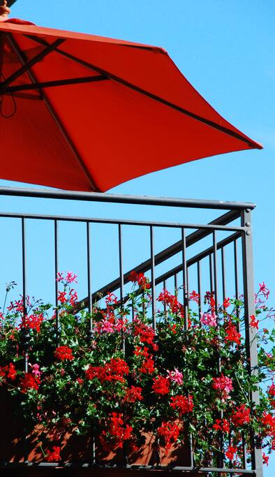 terrazza fiorita