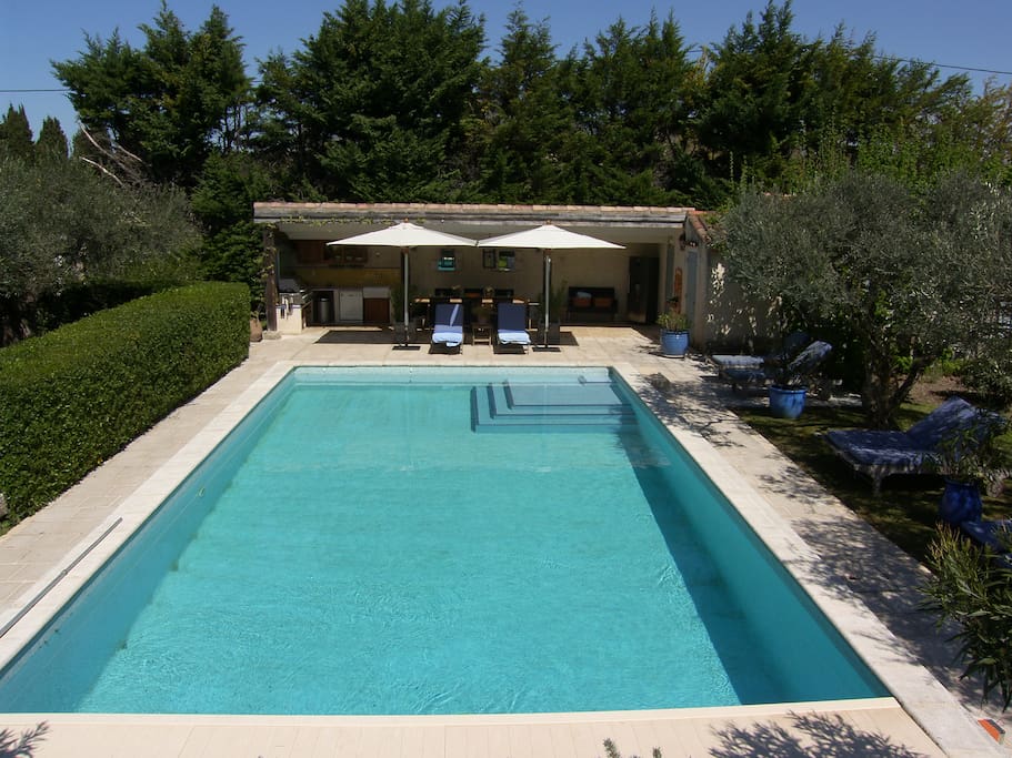 our heated pool