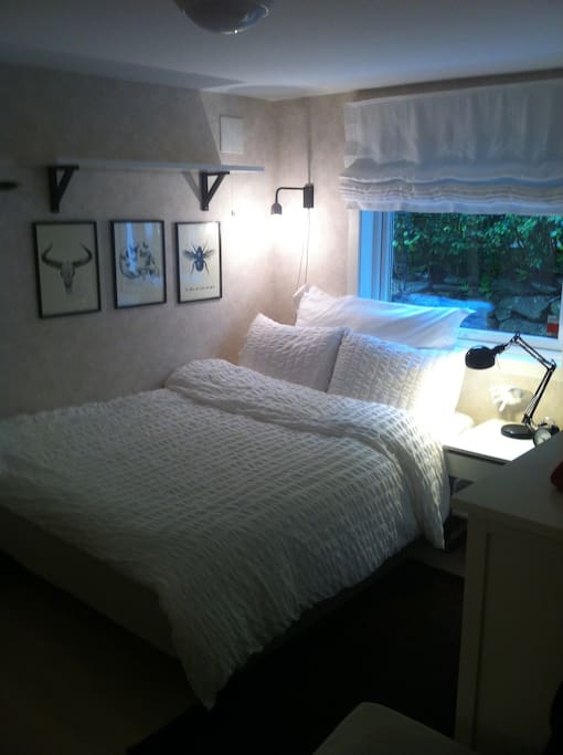 First bedroom with double bed