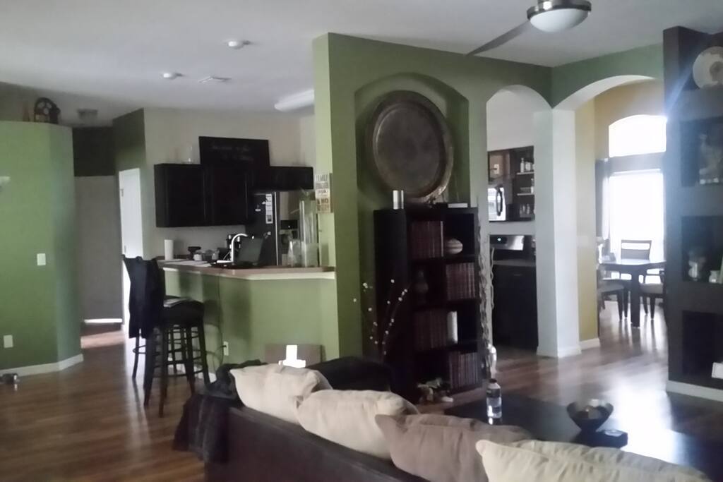 Shared Living and Kitchen