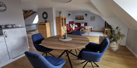 Beliebte Airbnb-Anzeige: Studio in the attic in Rostock
