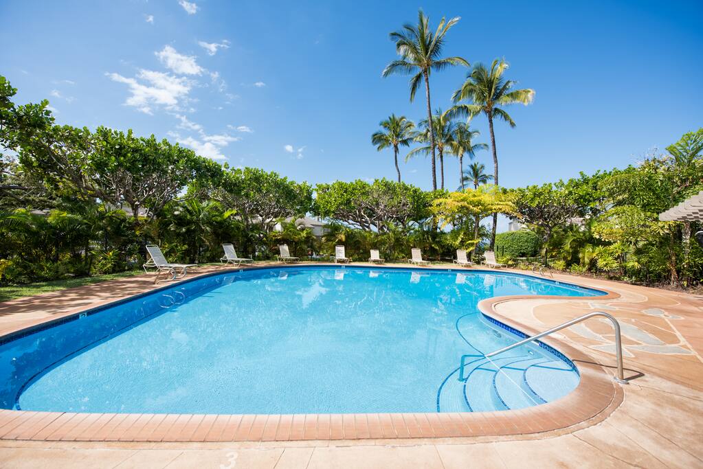 Community pool at your full access - just steps from the condo!