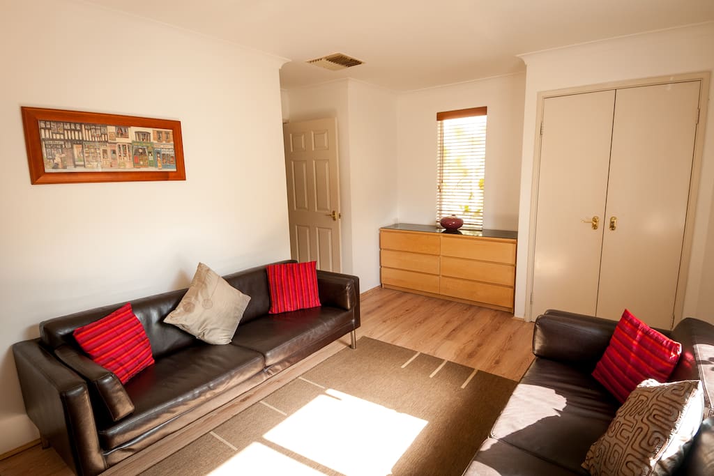 Small sitting/TV room.