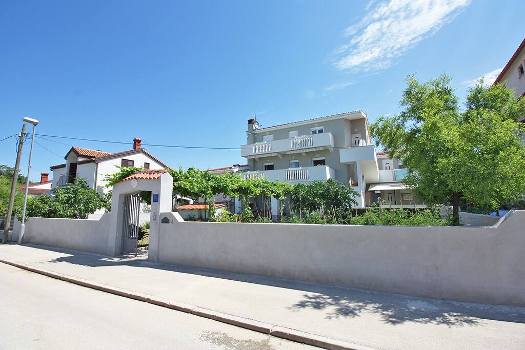 exterior of the house