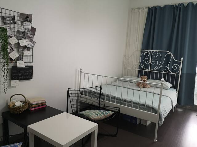 城市中心区整套公寓，距双地铁红岭北站200米，毗邻八卦一路食街，艺展中心、体育馆、荔枝公园、银湖……