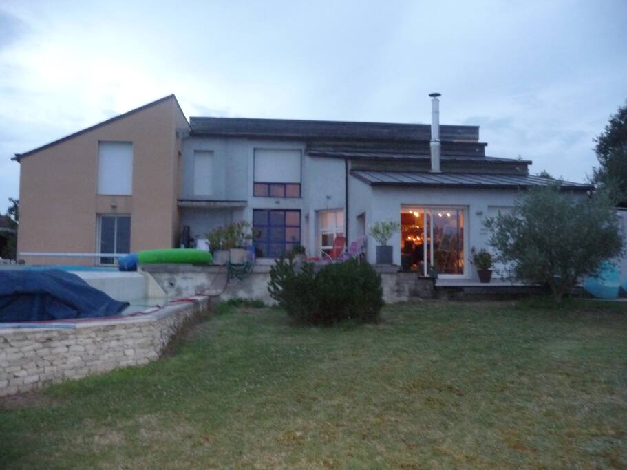 Vue d'ensemble en façade Sud