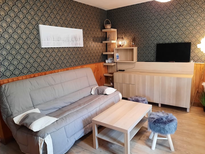 Charmant F2 Dans Chalet Situé Au Super Allos - Allos