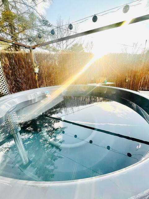 Aloe Cabanon with Heated Pool & Nordic Bath
