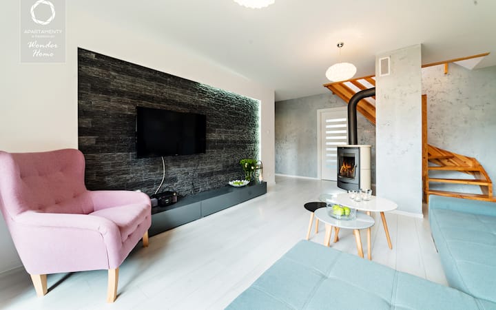 Apartament Oliwka Z Balkonem I Kominkiem - Karpacz