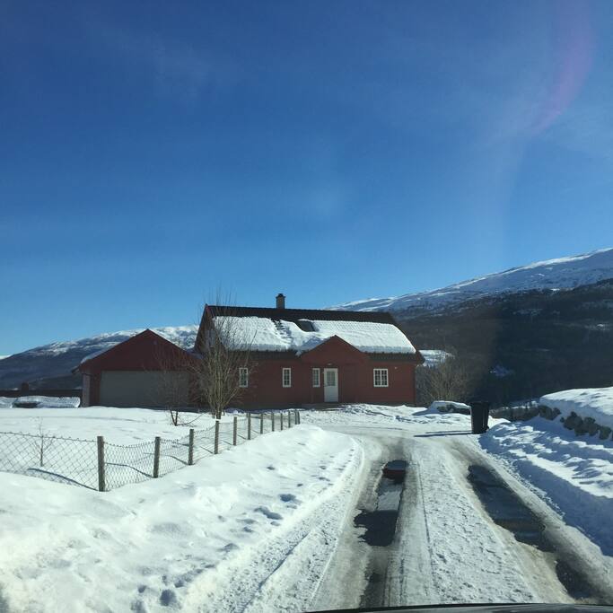 The house from the road