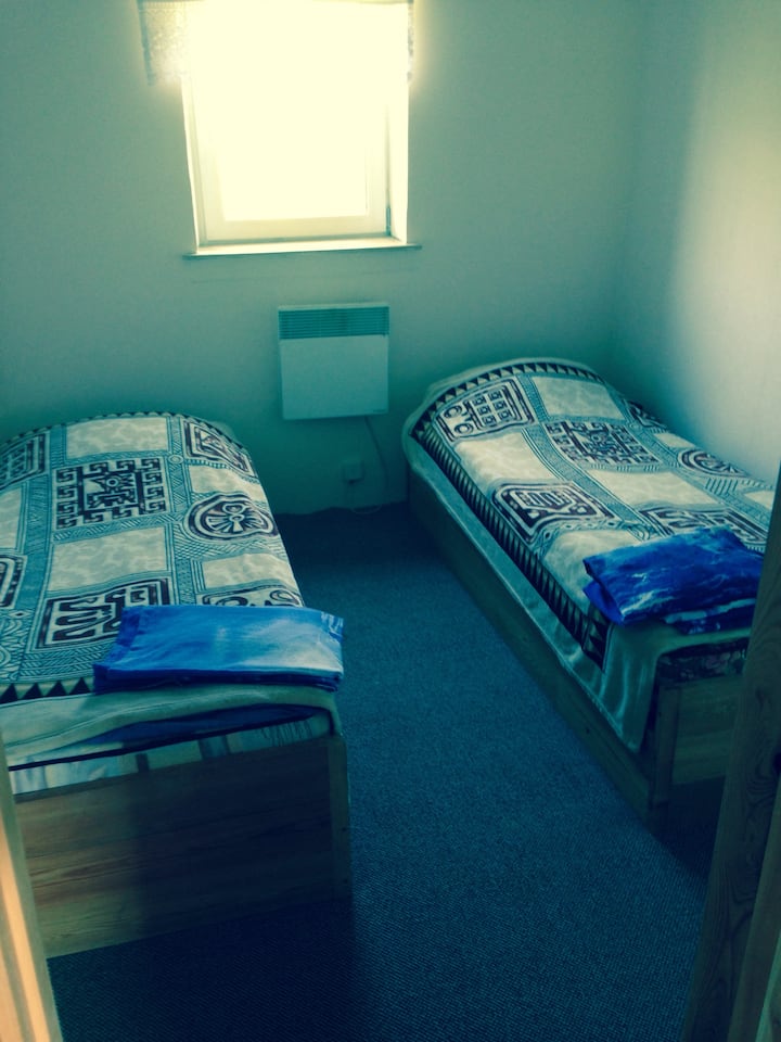 Ова е ода од собите со единечни кревети.