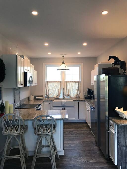 Granite and Stainless Kitchen