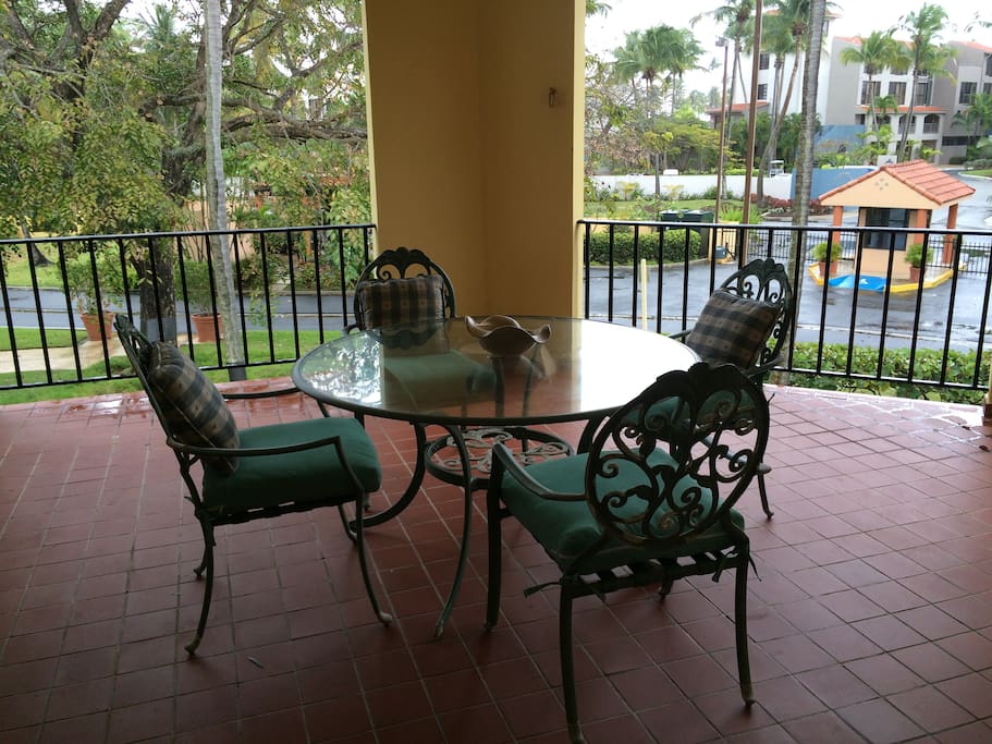 Balcony facing Guard House