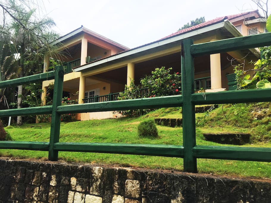 View of the back of the house