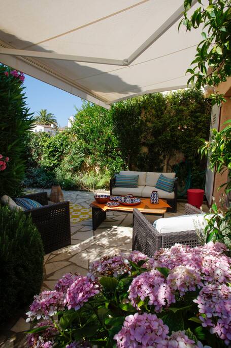 Terrasse salon
