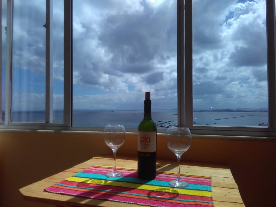 Vista da sala