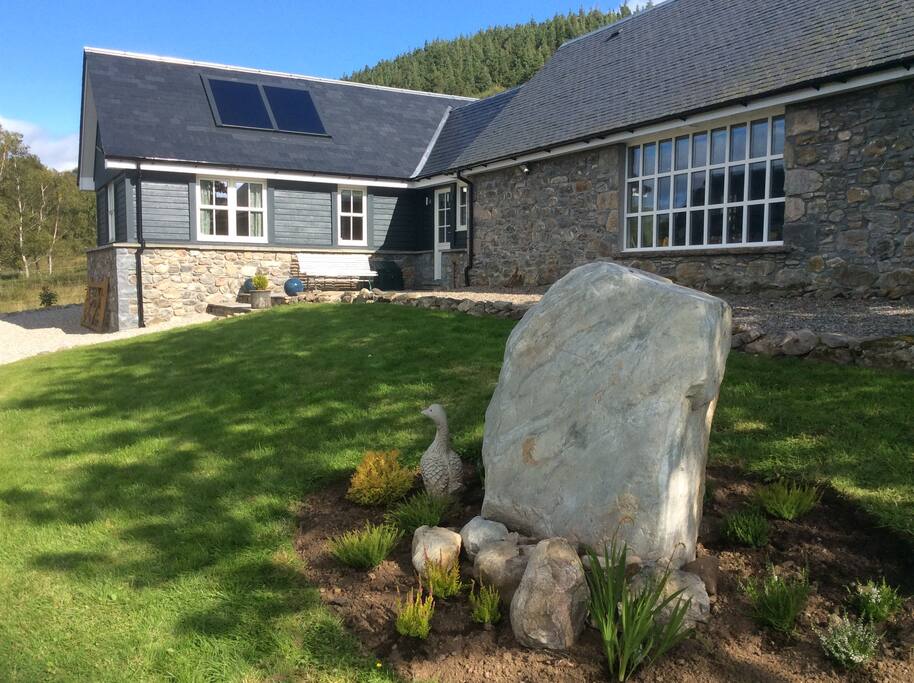 Rear of the cottage