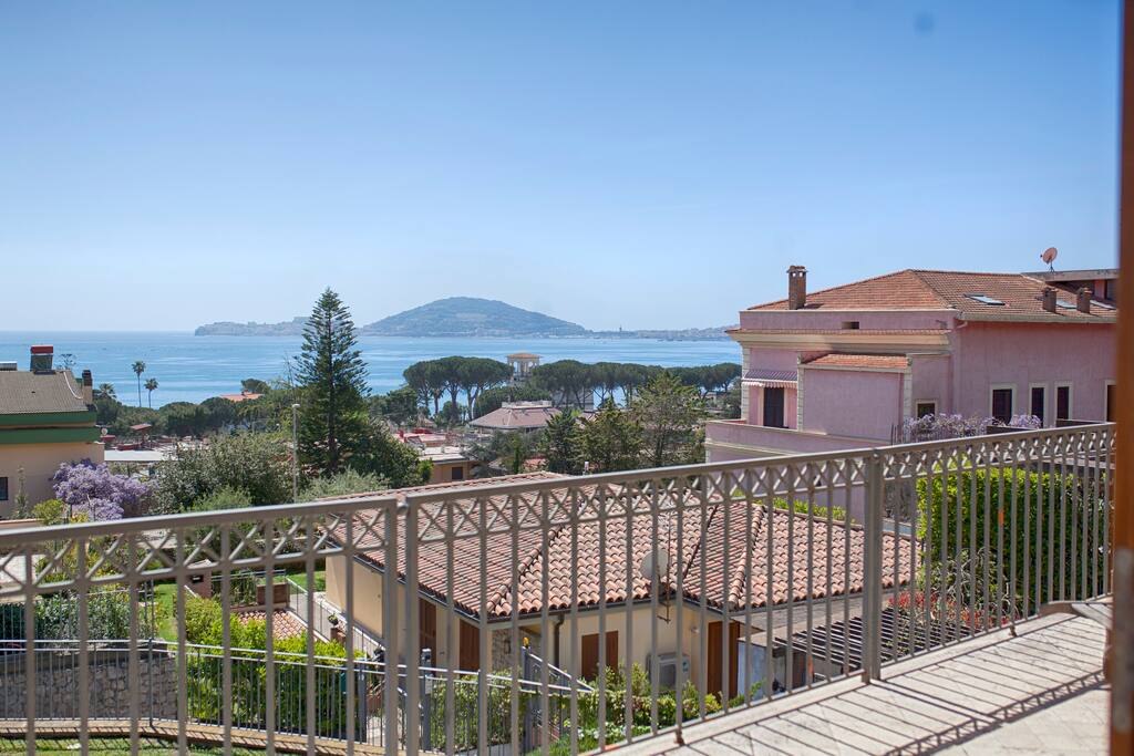The view from the balcony