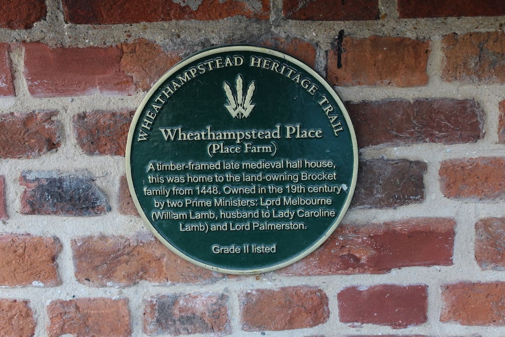 Wheathampstead Place since 1448. Previously owned by two former Prime Ministers, Lord Melbourne and Lord Palmerston. Grade 2 listed.