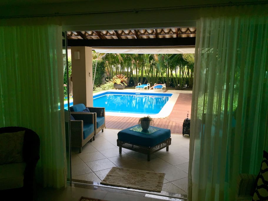 Varanda piscina