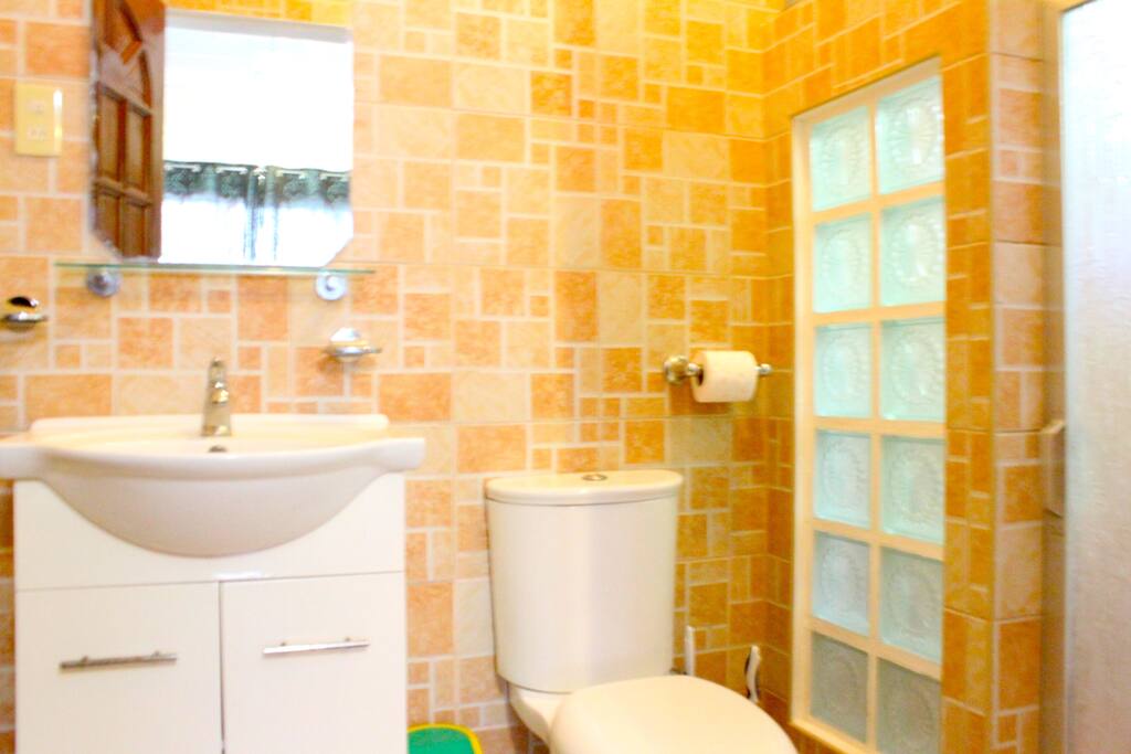 Our toilet is with Hot and cold shower