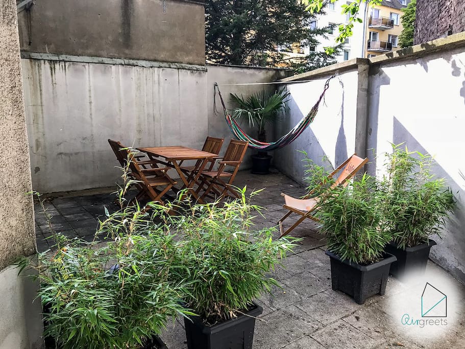 Get some fresh air while having fun on the terrace.