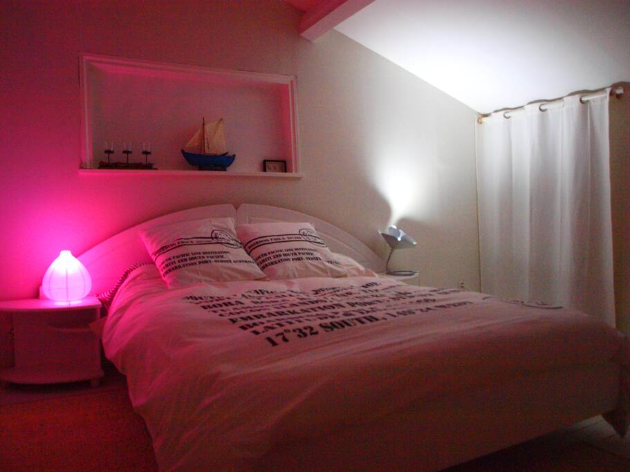 La chambre"blanche"
Calme absolu garanti