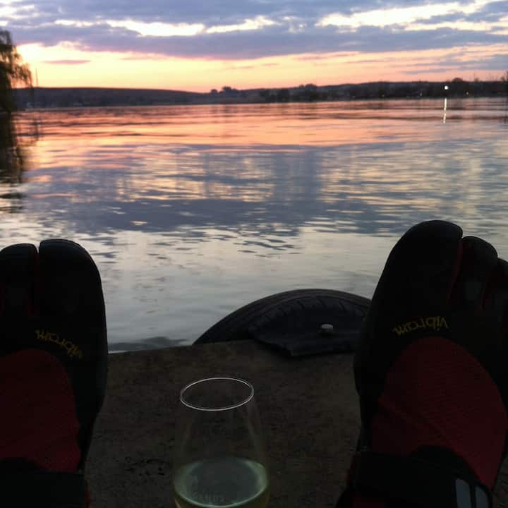 Private retreat on the Vaal River