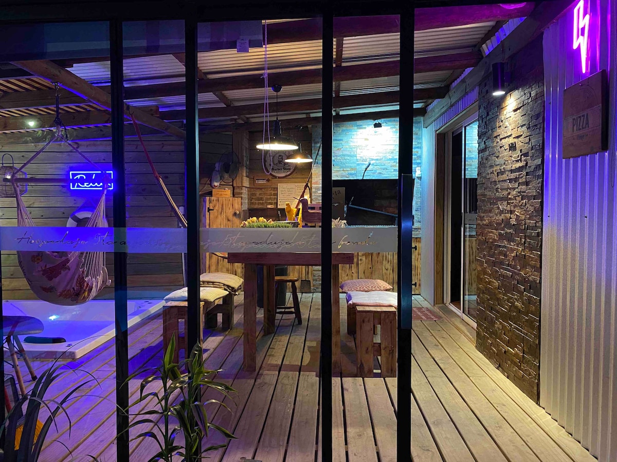 Top Airbnb: Stylish private studio apartment with pool and jacuzzi in Playa Hermosa