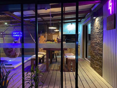 Top Airbnb: Stylish private studio apartment with pool and jacuzzi in Playa Hermosa