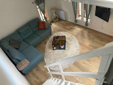 Quiet studio near forest and castles