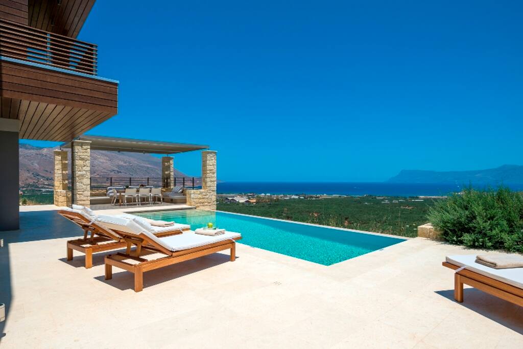 Outdoor Pool and Sitting Area
