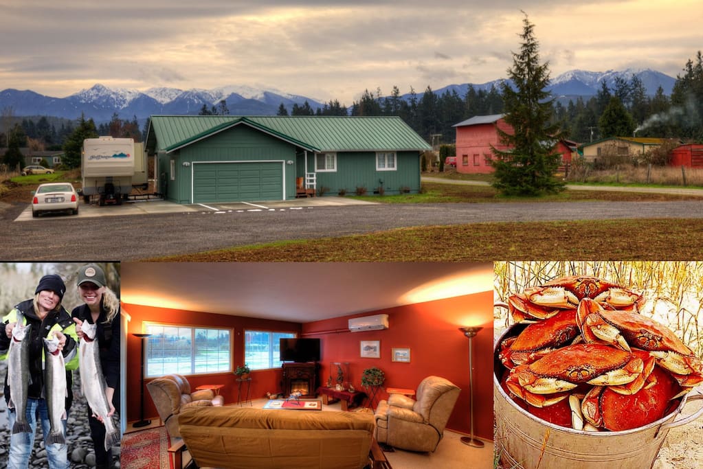 Super access to Sequim and all the Olympic Peninsula has to offer.