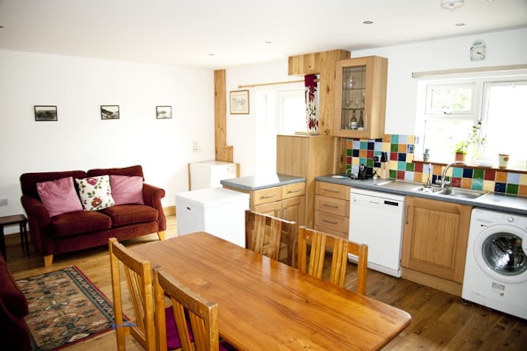 1A, kitchen and lounge area