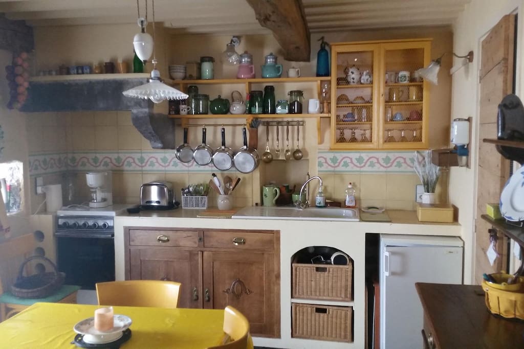 La cuisine vous pouvez confectionner vos repas