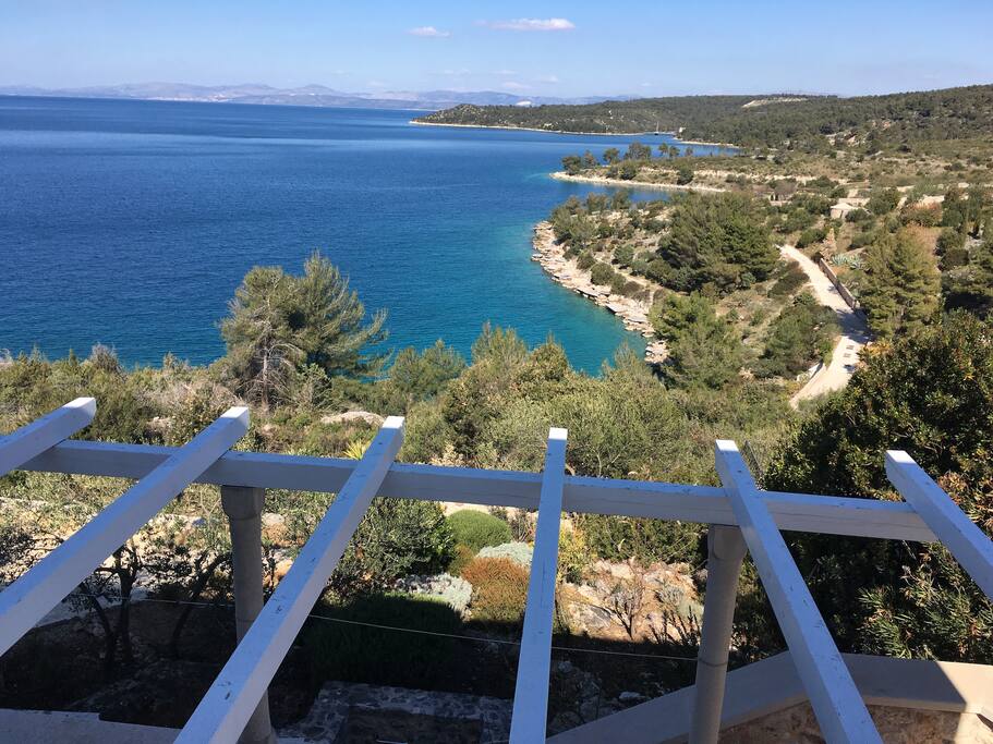 View from the bedroom balkony