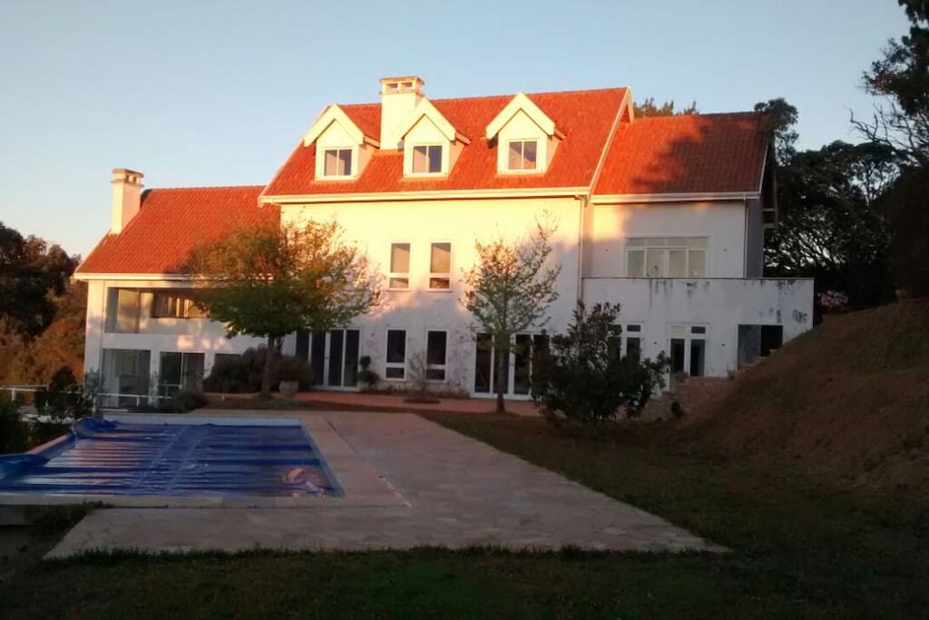 Área externa - Vista da casa