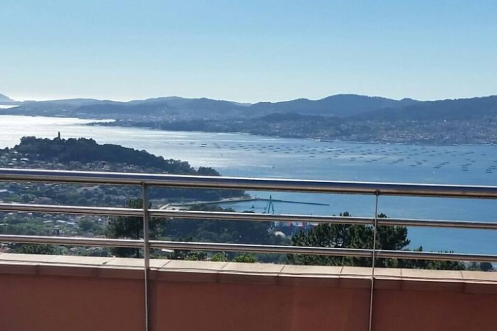 Vistas al mar desde la terraza