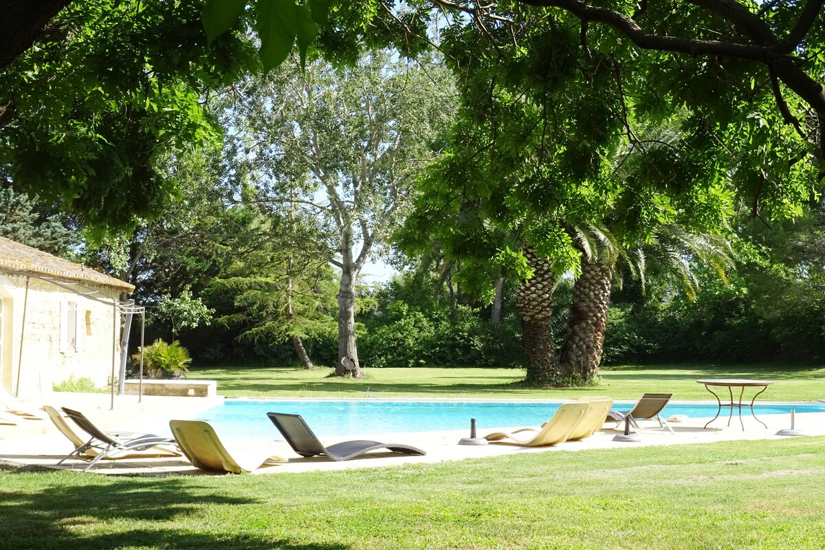 Top Airbnb: La Bergerie de Marignan 6 people Quiet rest pool à Saint Gilles