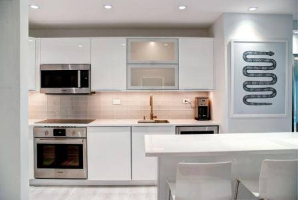 A closer view of this one-of-a-kind kitchen