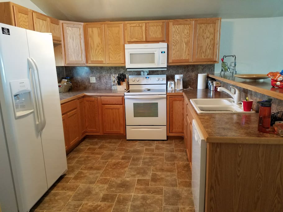 The kitchen, with all the essentials.