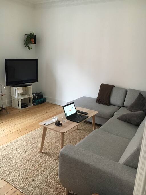 Livingroom (couch + TV)