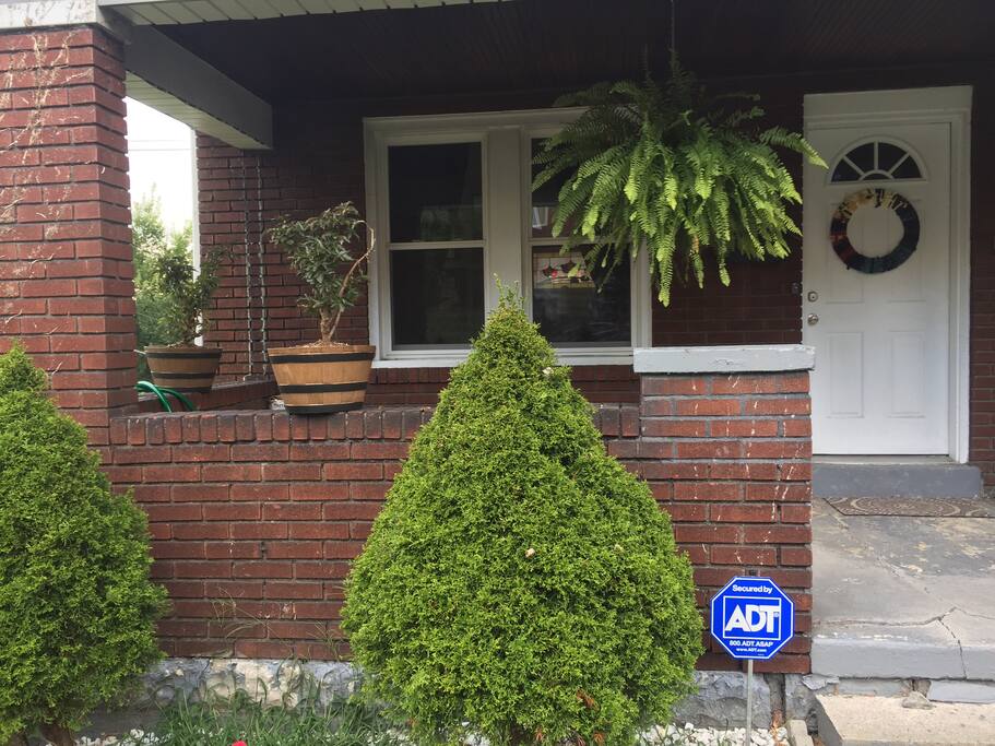Front porch.