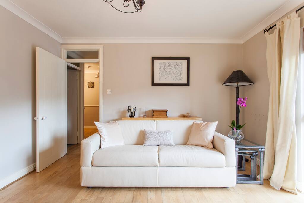 Deluxe sofa bed for you to enjoy in living area