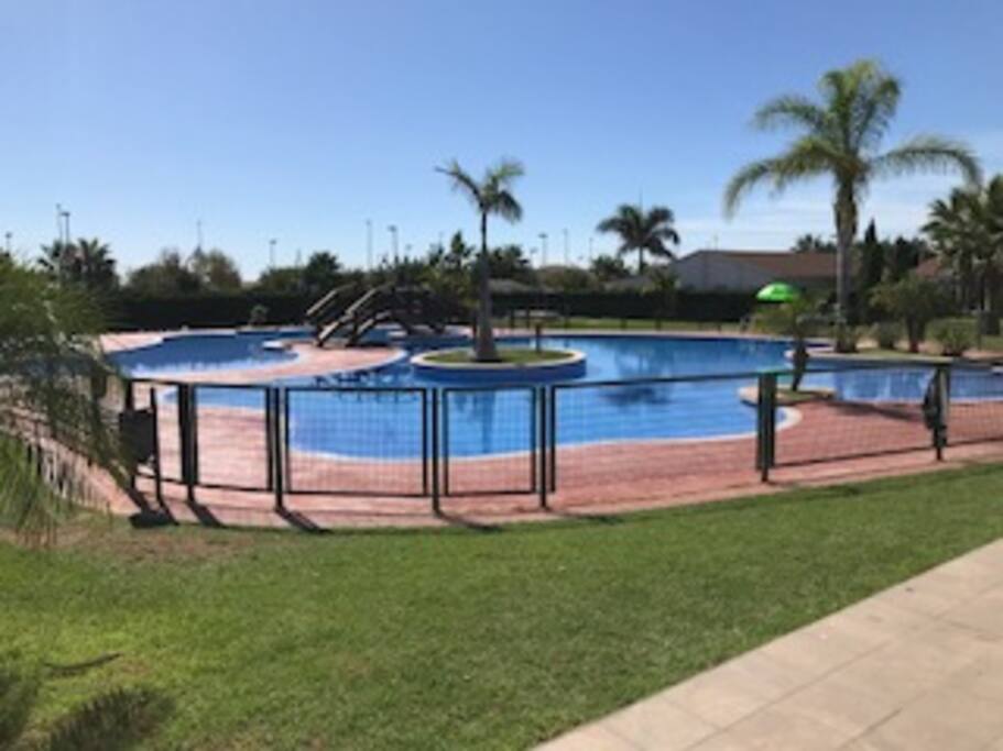 The local Campsite Bar, Pool and Restaurant