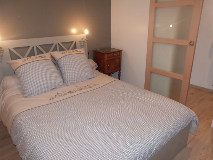 Habitación n°1 con baño con ducha